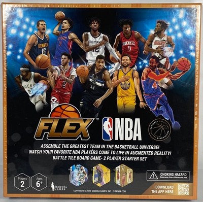 NBA FLEX SERIES 2 DELUXE STARTER SET 2 PLAYER SEQUOIA GAMES 2022 BASKETBALL NEW