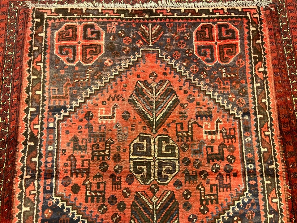 COLLECTORS' ITEM Antique Caucasian Kazak Pictorial Carpet - Image 4 of 4