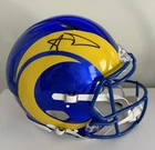 Rams- Aaron Donald- Auth. Signed, Auth. Full Size Speed Proline, Future HOF 🔥