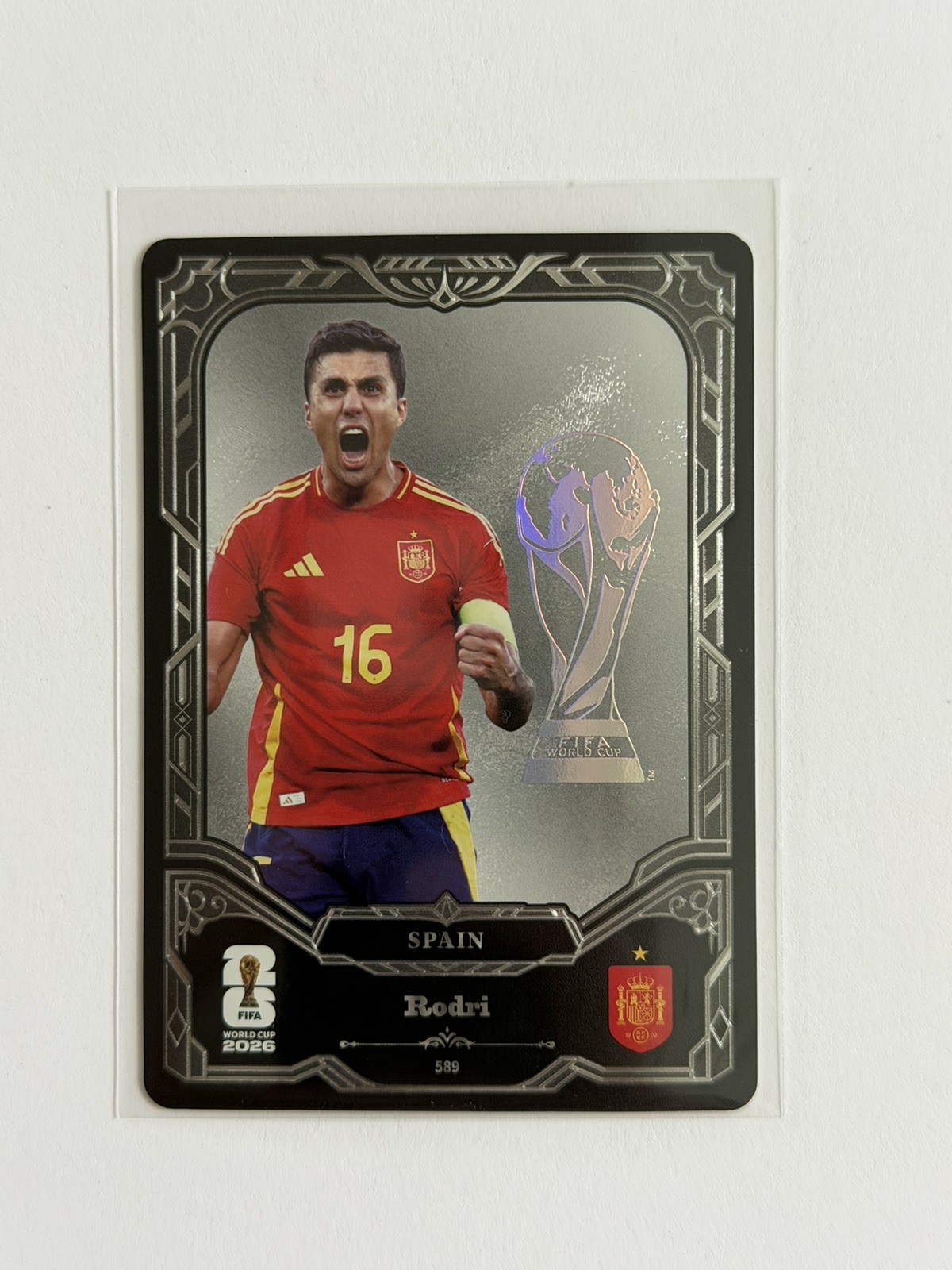 2026 Panini Kayou FIFA World Cup Silver Hologram RODRI #589 SPAIN