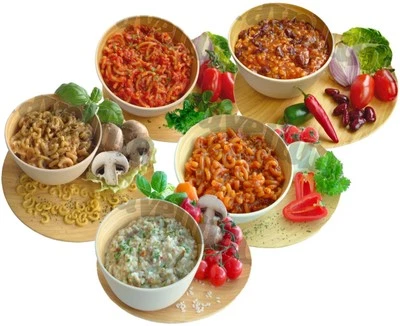 Travellunch Mahlzeit-Mix, Fleisch, 6x125g