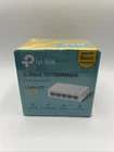 TP-LINK LS1005 10/100Mbps 5-Fast Ethernet Switch RJ-45 Ports White New Sealed