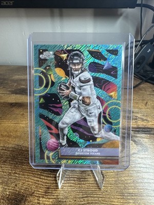 2025 Topps Cosmic Chrome CJ Stroud Aqua Refractor /199