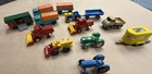 Lot of 13 Vintage Matchbox  Lesney Farm Equipment Tractors Harvester