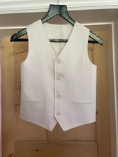 M&S: Chłopięca inteligentna kremowa kamizelka: Wiek 11 lat