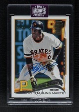 2025 Topps Archives Signature Series 26/54 Starling Marte Buyback Auto 0nr3