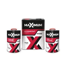 U Pol Products Maximum MXM80 Clearcoat, 1 gal Can, 4:1 Mixing