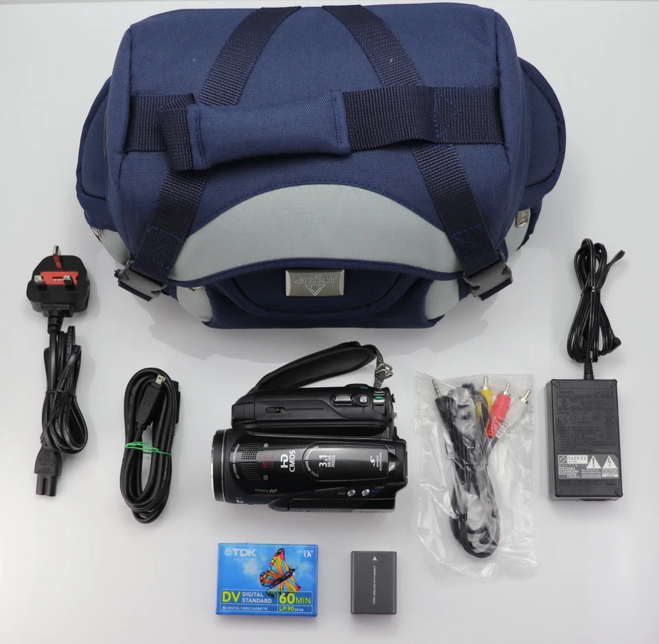 CANON VIXIA HV30 NTSC CAMCORDER MINI DV TAPE HDV HD VIDEO CAMERA - Image 3 of 4