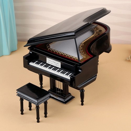 Handmade Mini Pianos Wooden Decorative Gifts New Miniature Model - Picture 10 of 15