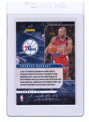Charles Barkley #7 2021 Donruss Power in the Paint Pack Fresh - Picture 2 of 2