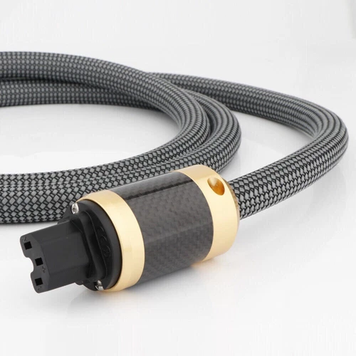 Audiophile 12AWG OCC vergoldet US EU Schuko AU HIFI Stromkabel Netzkabel - Bild 6 von 10