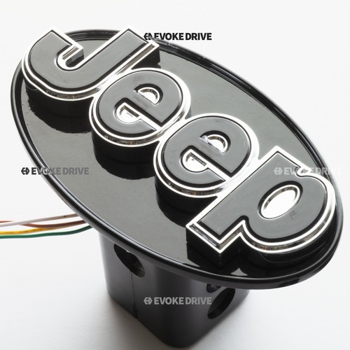 LED Jeep Hitch Cover - Universal Fit, Bright LED Lighting, Easy Installation - Picture 10 of 15