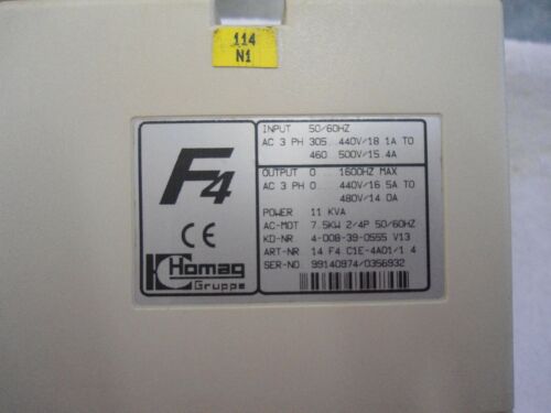KEB Combivert F4 unità 7,5 kW 14.F4.C1E-4A01/1.4 - Foto 3 di 8