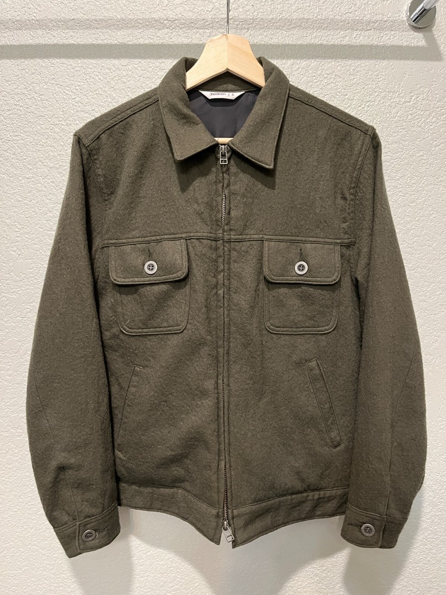 3sixteen Mechanic Jacket Olive Boiled Wool Size Small | eBay