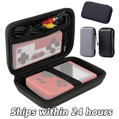 EVA Game storage bag for r36s R35S Retro Handheld Video Game Console Gray 2024