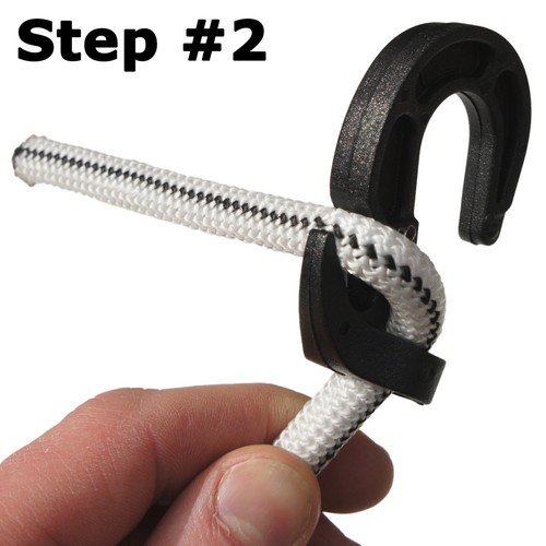 4 USA Shock Cord Hooks Adjustable for Rubber Rope Bungee Bungie Tarp Boat Cover - Picture 3 of 6