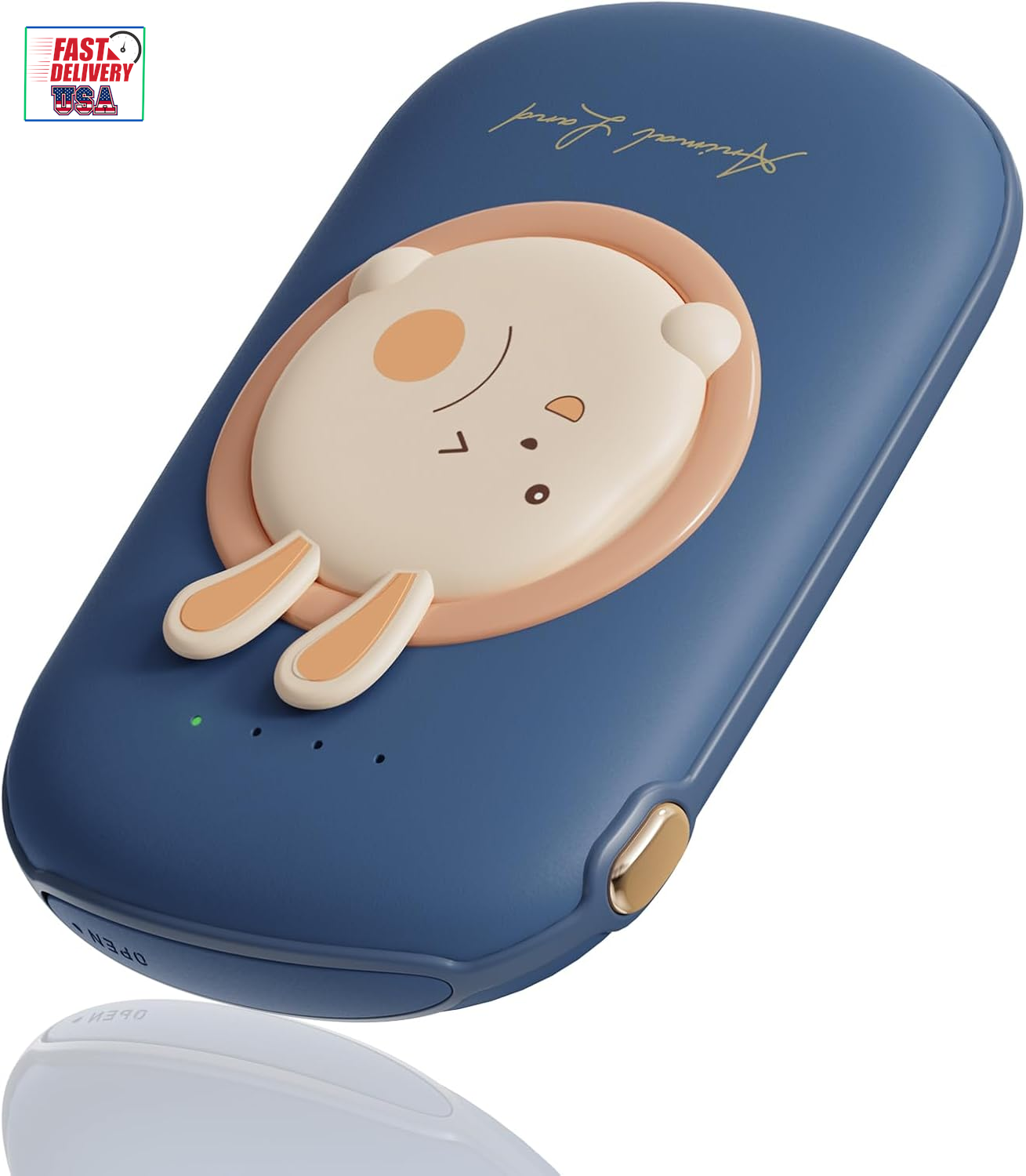 Hand Warmers Rechargeable, Electric Hand Warmer 10000Mah Portable Power Bank, 2