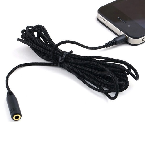 5M 3,5-mm-Stereo-Kopfhörer-Audio-Verlängerungskabel T. Buchs Stecker auf D3P7 - Picture 3 of 9
