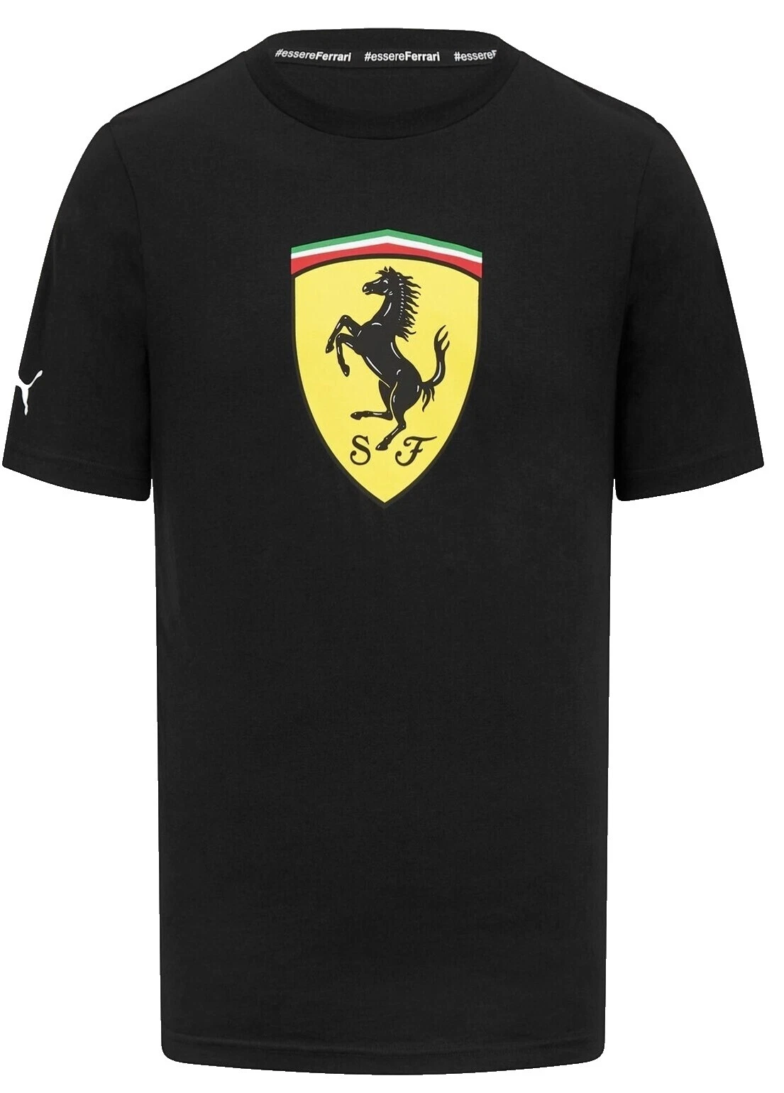 Мужские футболки Ferrari однотонные