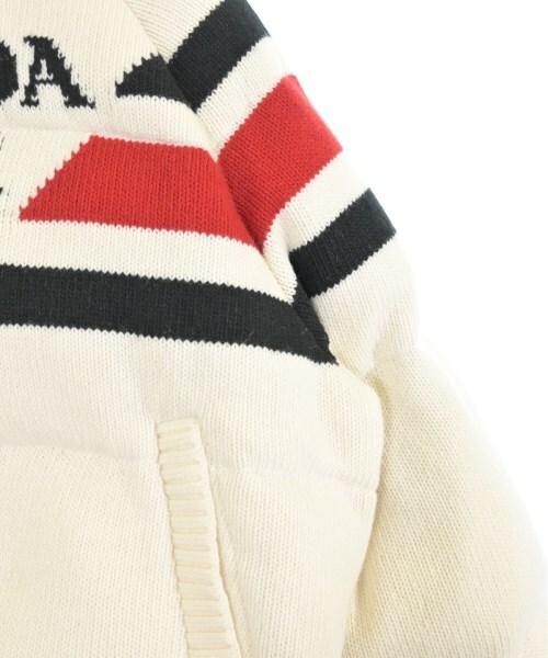 PRADA Down Jackets / Down Vests IvoryxBlackxRed 3… - image 8