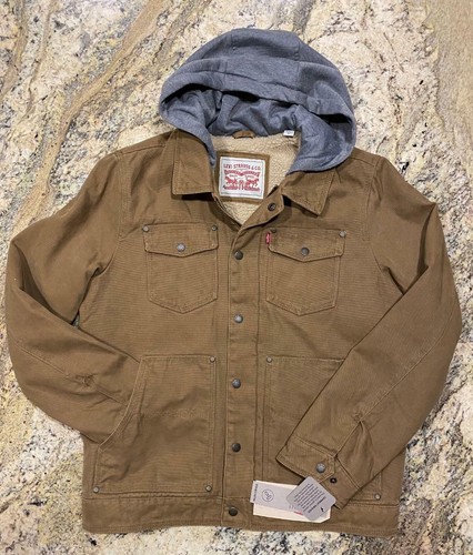 Levi's Washed Cotton Sherpa-Lined 