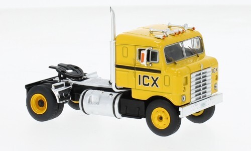 Kenworth Bullnose, giallo, 1950 IXO 64TR004 modellino auto 1:64 nuovo imballo originale incl. vetrina - Foto 1 di 3