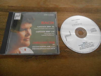CD Klassik Jard Van Nes - JS Bach : Cantata BWV 35 170 (12 Song) OTTAVO jc