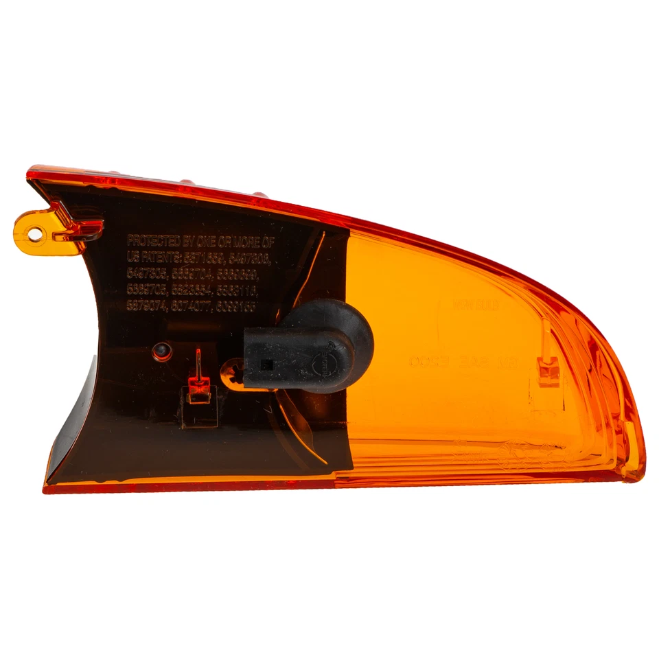 Espejo retrovisor ámbar exterior lado derecho OEM lente señal de giro Buick Chevrolet 88944062 Foto 4 de 4