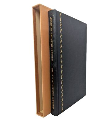 Aeschylus Prometheus Bound Shelly Unbound 1966 Heritage Press Slipcase MINT