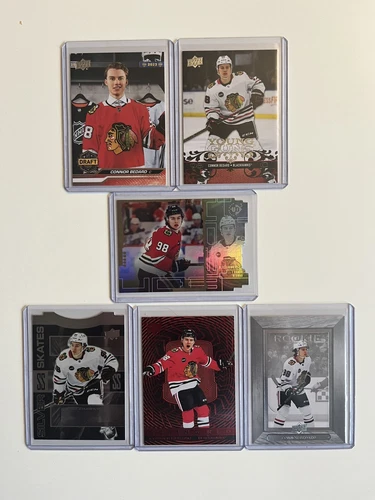 23-24 Upper Deck Extended Series: Connor Bedard 6 Card Lot - Retro Young Guns