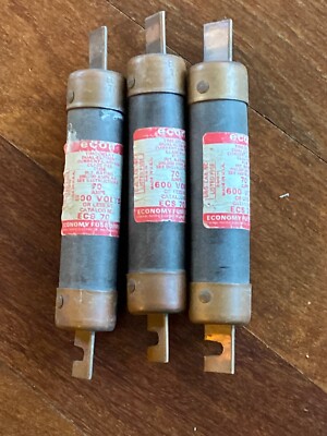Economy FRS-R-70 Bussmann 70A Dual Element Time Delay BUSS RK5 Fuse ...