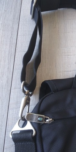 laptop bag backpack shoulder messenger black 15" plus school office - Photo 9/9