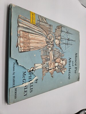 Mince Pie and Mistletoe by Phyllis McGinley HC VTG book 1961