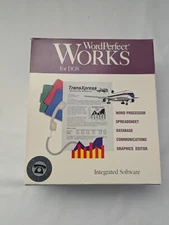 Vintage WordPerfect Works for DOS ~ Complete New Unused ~ Rare Collectors