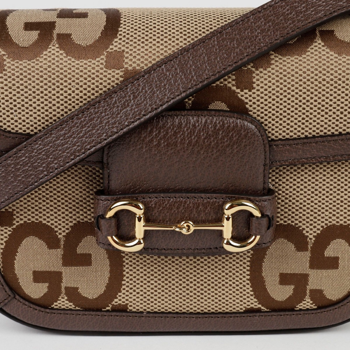 Gucci Horsebit 1955 Jumbo GG Mini Shoulder Bag 658574 Gucci Horsebit 1955 Jumbo GG Mini Shoulder Bag 658574