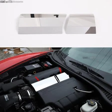 Stainless LS3 Engine Bay INTAKE MANIFOLD PLENUM COVER Plate Fits Corvette C6