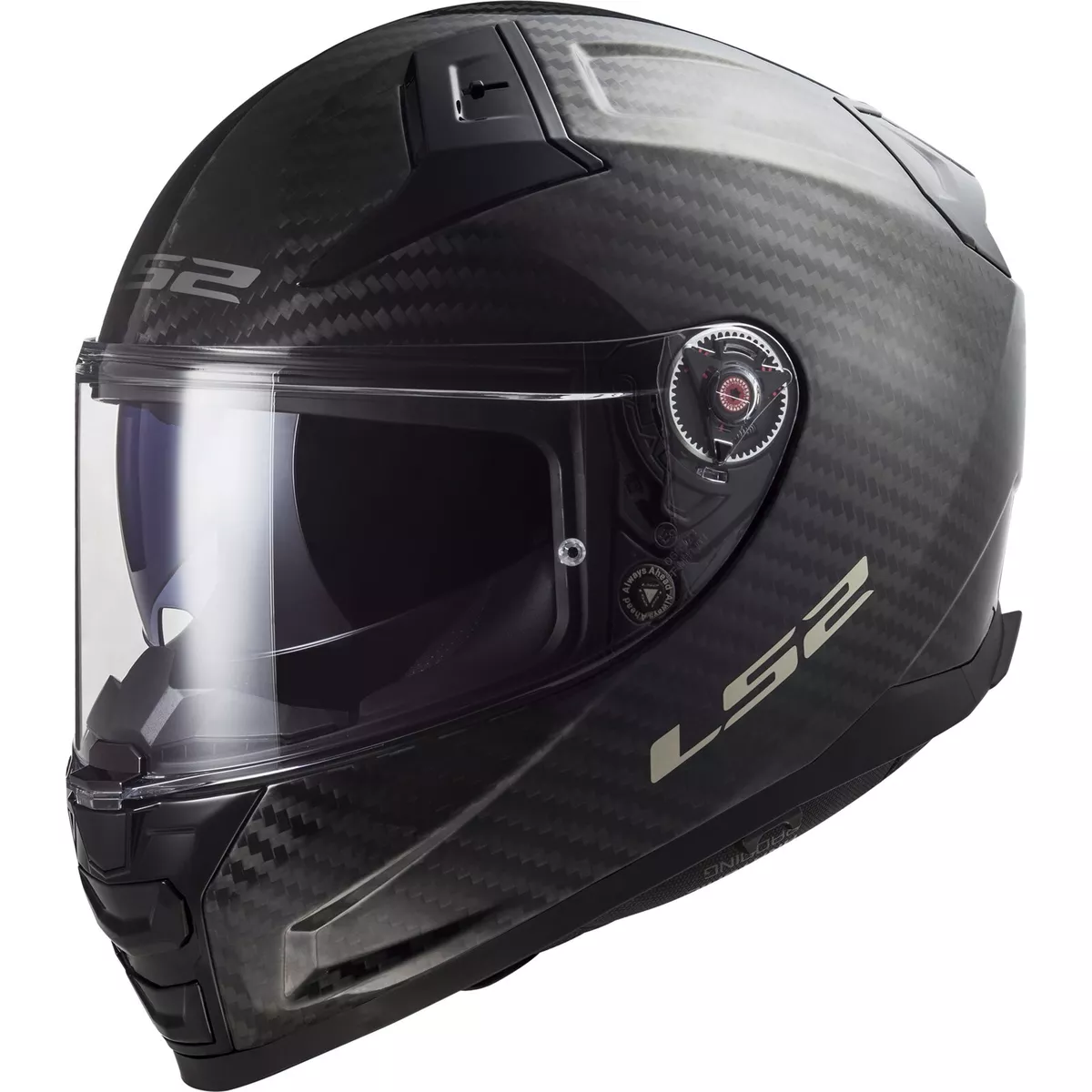 LS2 Motorcycle Helmet Vector II 2 Carbon Solid FF811 Size 4XL