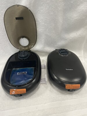 Automatic Cat Feeder 2-Meal Bowls 48-Hour Programmable Timer Ice Pack Tetsbo