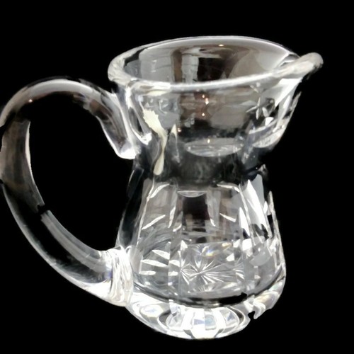 Waterford Crystal Creamer Tralee Pattern 4 1/8" Exquisite! eBay