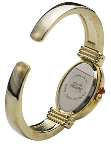 Blekon Collection japanische Quarz Damen-Manschettenuhr 22 mm ovales Gehäuse lässiges Design - Bild 18 von 28
