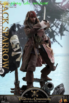 Hot Toys 1/6 Dx15 Jack Sparrow Pirates Of The Caribbean 5 Action