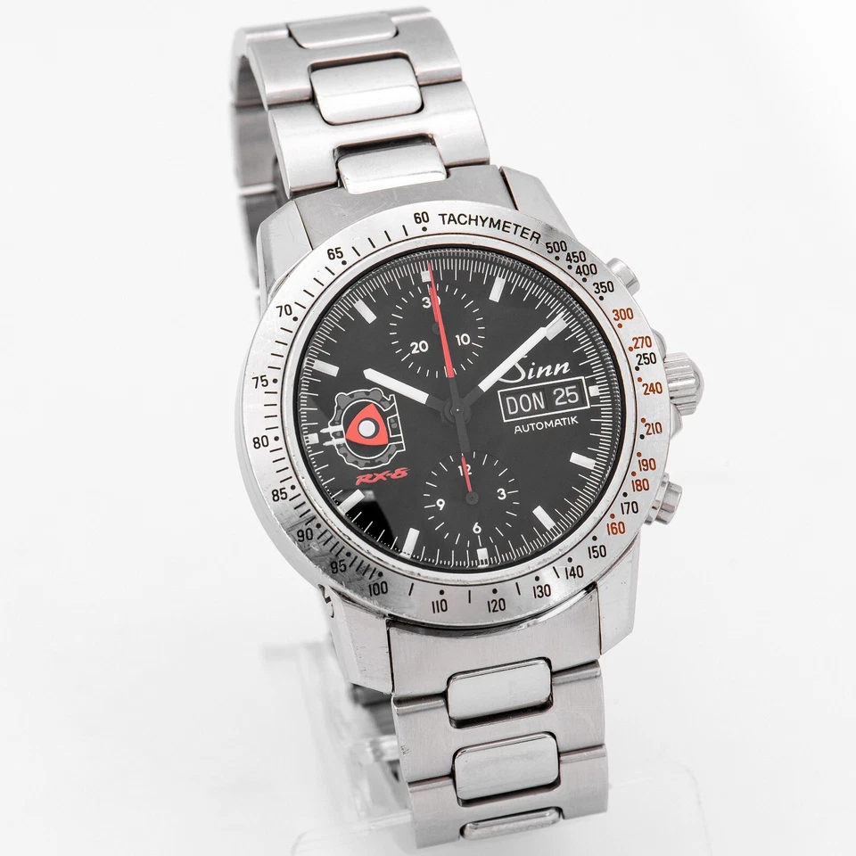 41 mm ø - Sinn 303 'RX-8' Autofahrer Chronograph Automatik Valjoux 7750 - Bild 3 von 4
