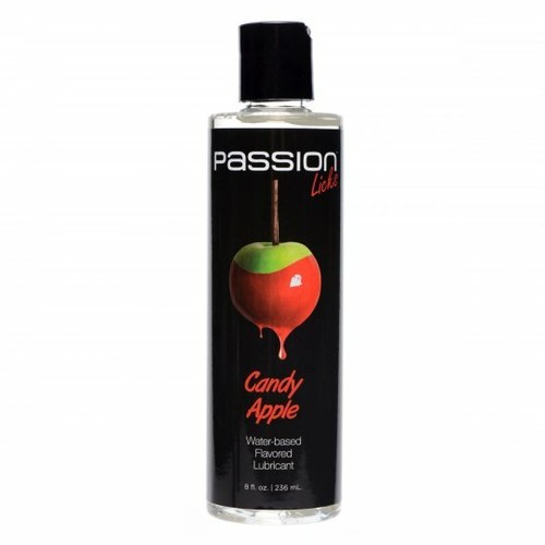 Passion Licks Candy Apple Water Based Flavored Lubricant 8 oz Ounces Lube Discre - Picture 2 of 8