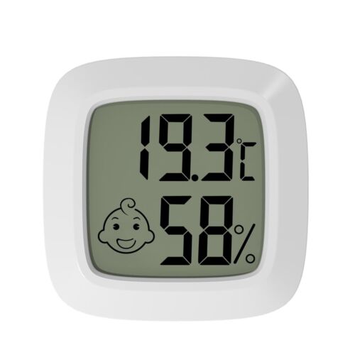 Thermometer Hygrometer Badezimmer Knopfbatterie Hochpräzise Indoor - Picture 1 of 15