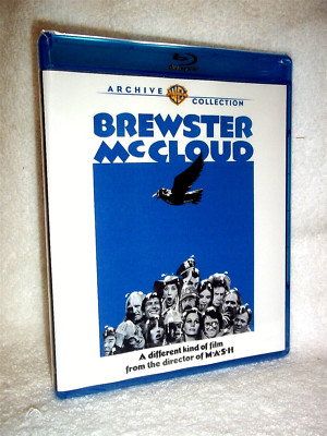 Brewster McCloud (Blu-ray, 2018) NEW Bud Cort Sally Kellerman Michael Murphy 