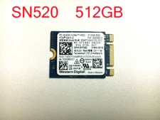 Western Digital PC SN520 NVMe PCle Gen3 SSD SDAPTUW-512G-1012 512GB M.2 2230
