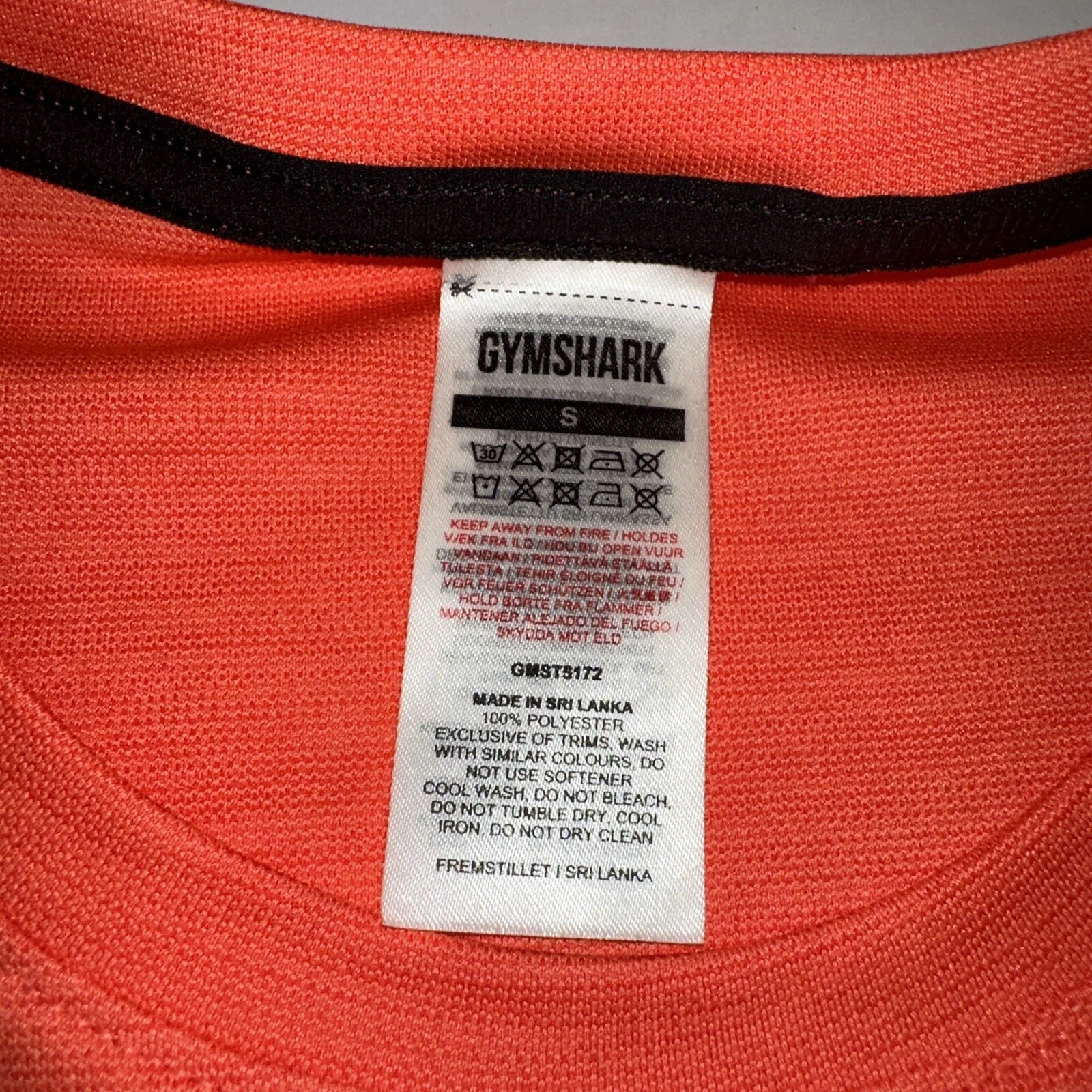 gymshark short sleeve performance shirt