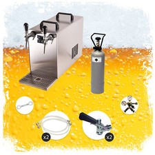 Ensemble Tireuse a biere STREAM 50 machine biere, pompe a biere 2 lignes, 55 l/h