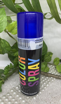 (63,92 /L) Rubies Haarspray bunt Farben Sprühdose Color Spray BLAU 125ml *neu*