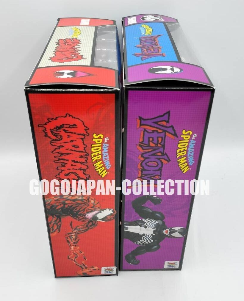 MAFEX No.088 VENOM COMIC Ver. & No.118 CARNAGE COMIC Ver MAFEX No.088 VENOM COMIC Ver. & No.118 CARNAGE COMIC Ver